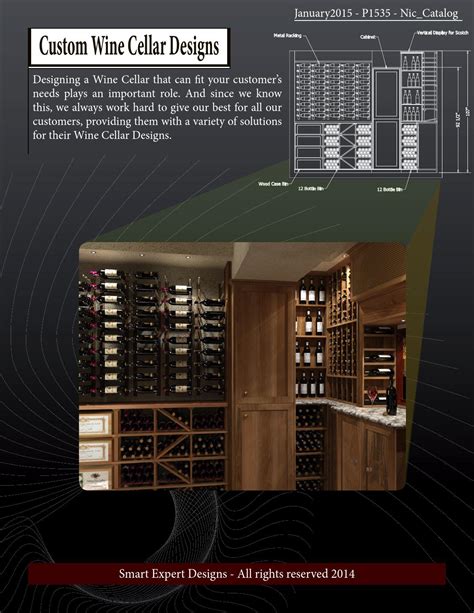 Wine Cellar Services Catalog January By Smart Expert Designs Issuu