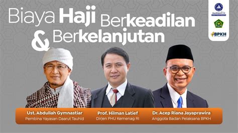 Kajian Subuh Dan Forum Diskusi Biaya Haji Berkeadilan Berkelanjutan