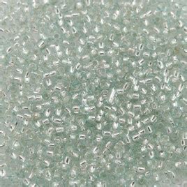 Preciosa Czech Glass Seed Bead Light Azore Silver Lined