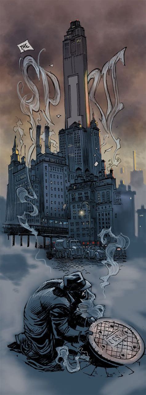 The Spirit By Moritat Graphic Novel Art Comic Books Illustration