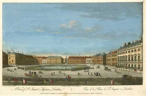 Norfolk House Right St Jamess Square 1799 London Historic England