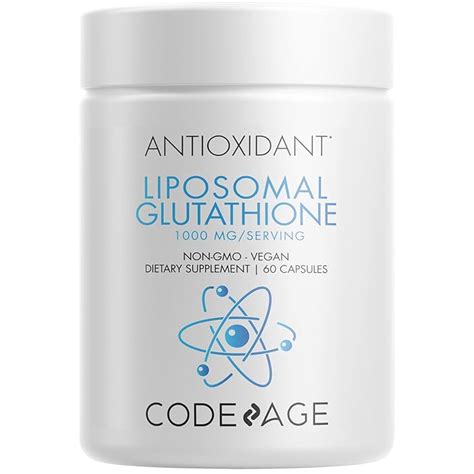 Buy Codeage Liposomal Glutathione 1000 Mg GlutaONE Antioxidant