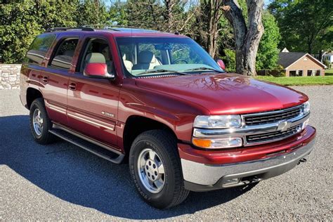 No Reserve 23k Mile 2002 Chevrolet Tahoe Lt 4x4 For Sale On Bat