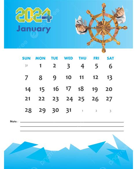 Calendario 2024 De Enero Vector Png 2024 Calendario Mensual Diseño De Calendario Png Y