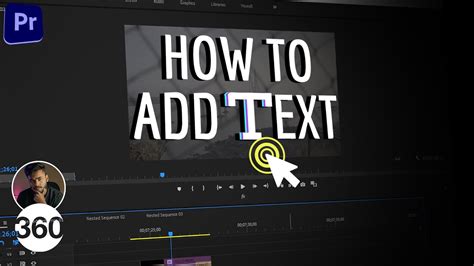 Premiere Pro How To Add Text To Your Videos Super Easy Ways To Stylise Text In Videos Youtube