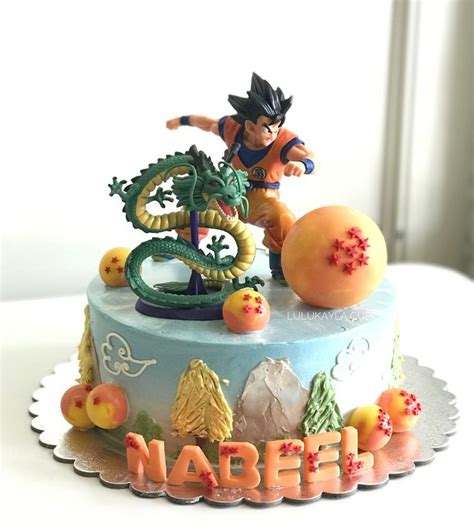 Ideias De Bolo Dragon Ball Goku Vegeta Gohan Cake Design Ideas