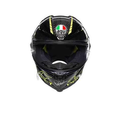 Agv Pista Gp R Project Carbon Matt Black Green Full Face Helmet