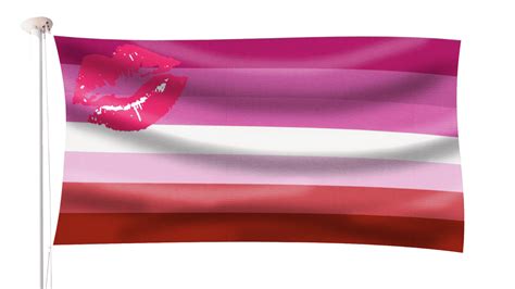 Lipstick Lesbian Pride Flag Hampshire Flag Company