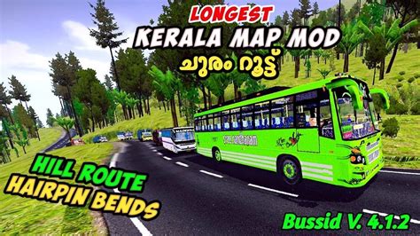 KERALA HILL MAP MOD BUSSID LONGEST HAIRPIN BEND ROUTE AyshuGaming