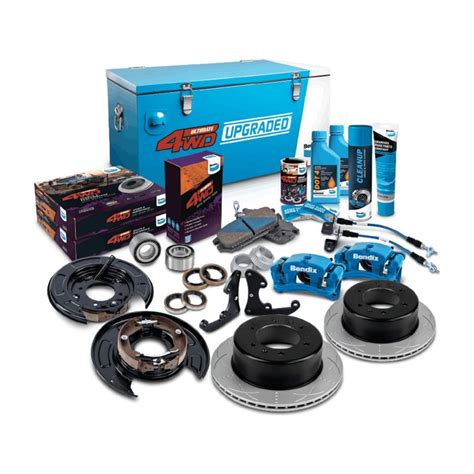 Bendix Ultimate Big Brake Upgrade Kit Landcruiser Marks Wd