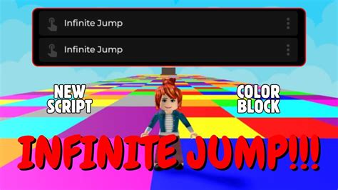 [new] Color Block Script Infinite Jump For Phone And Pc Roblox Free And New Gui Script