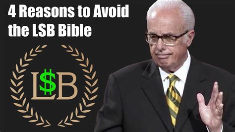 4 Reasons To Avoid The LSB Bible YouTube