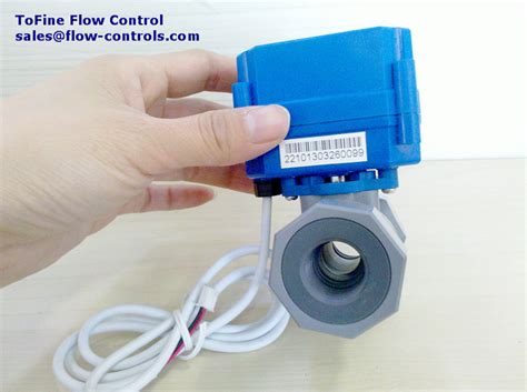 Tofine Kld20s Cpvc Electric Actuated Ball Valve