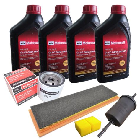 Kit Revis O Ford Troca De Leo Motorcraft W E Filtros Ford Ecosport