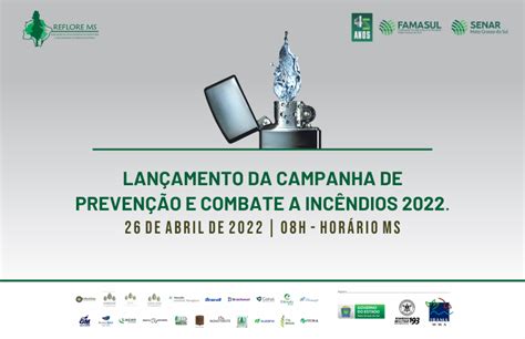 Reflore Ms E Sistema Famasul Lan Am Campanha De Preven O E