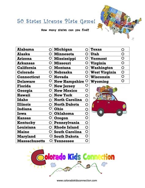 Great Printable Fun Travel Activity For Kids And Teens To Find The