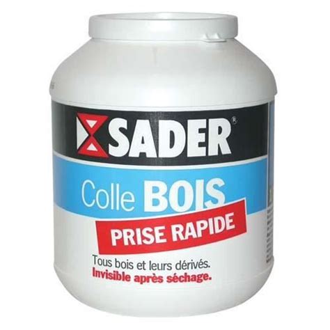 Colle Bois Prise Rapide G Sader Cdiscount Bricolage