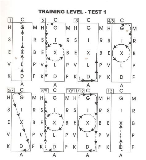 Dressage Tests Dressage Training Dressage