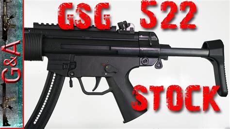 Gsg 522 Retractable Stock Youtube