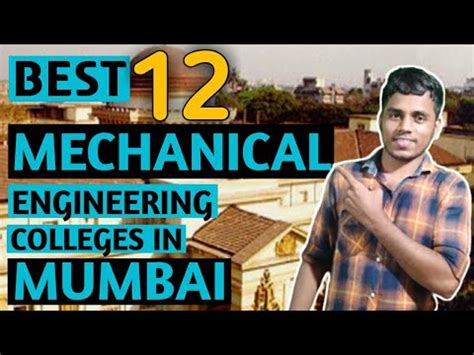 Top Best Mechanical Engineering Colleges In Mumbai Navi Mumbai Youtube