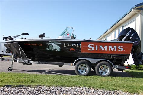 Simms Fishing Products - Lund Boat Wrap · SCS Wraps