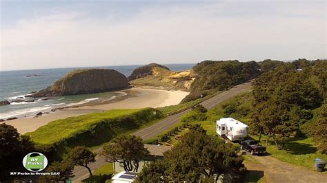 Seal Rocks Rv Cove Seal Rock Oregon Coast Youtube