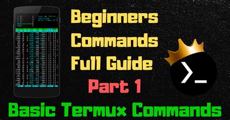 Basic Commands In Termux Part Termux Command List Part