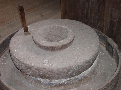 Medieval Technology and American History - Photos & Videos - Millstones from England