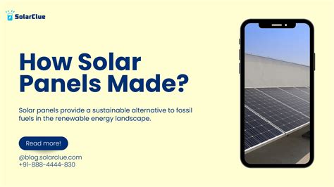 How Are Solar Panels Made