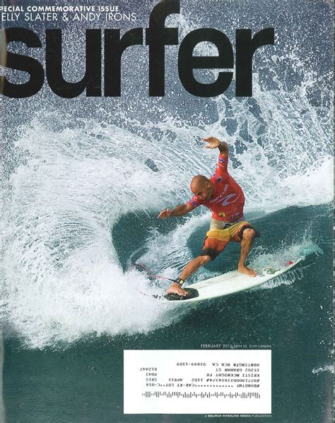Quiksilver PR: Surfer Magazine's Commemorative Issue of Kelly Slater