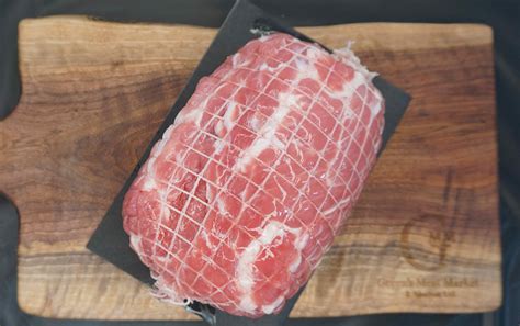 Sweet Pickled Pork Cottage Roll Greens Meat Market And Abattoir Ltd