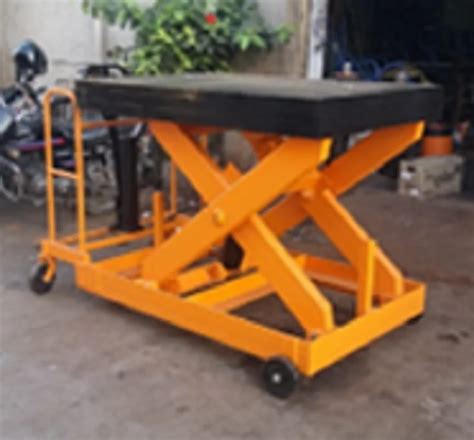 Mild Steel Hydraulic Lifting Table At Rs In Ahmedabad Id