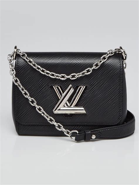 Louis Vuitton Black Epi Leather Twist Pm Bag Yoogi S Closet Leather