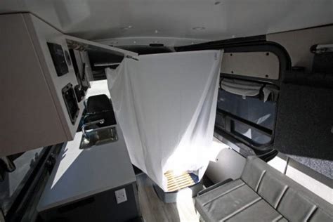 Sprinter Van Indoor Shower Enclosure And Pan Portable And Easy