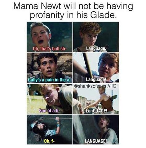 Pin by Adriana Gonçalves on the maze runner Maze runner funny Maze