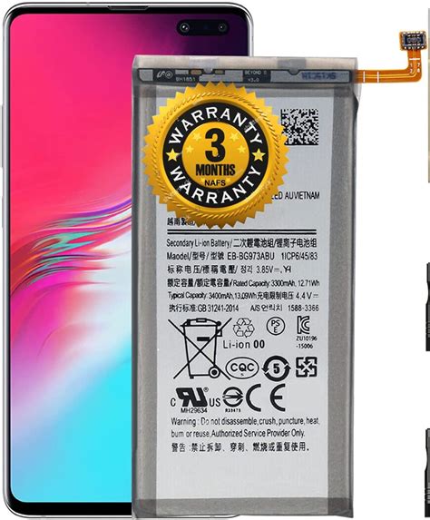 Nafs Compatible Eb Bg Abu Battery For Samsung Galaxy S G F G U