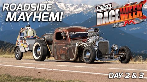 Insane 1945 Tt Diesel Rat Rod 400 Mile Torture Test Raceweek 20 Days 2 And 3 Youtube