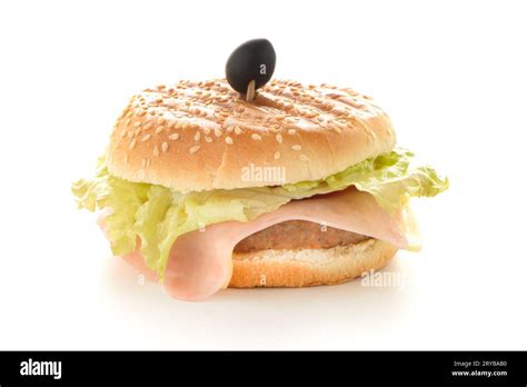 Colorful Hamburger Hi Res Stock Photography And Images Alamy