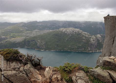 Preikestolen The Pulpit Rock Most Famous Tourist Attraction In Ryfylke