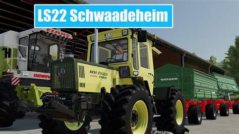 LS22 SCHWAADEHEIM MP 03 MB TRUCK Im Einsatz Auf Unserem Hof