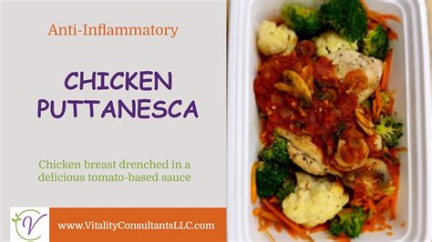 Chicken Puttanesca Vitality Consultants