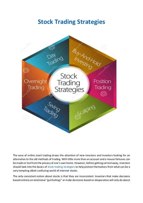 Stock Trading Strategies