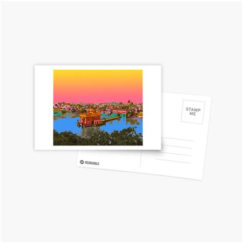 A Postcard With An Image Of A Boat In The Water At Sunset Or Sunrise