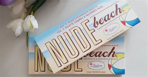 Lipstick s blade theBalm Nude Beach paleta sjenila za oči