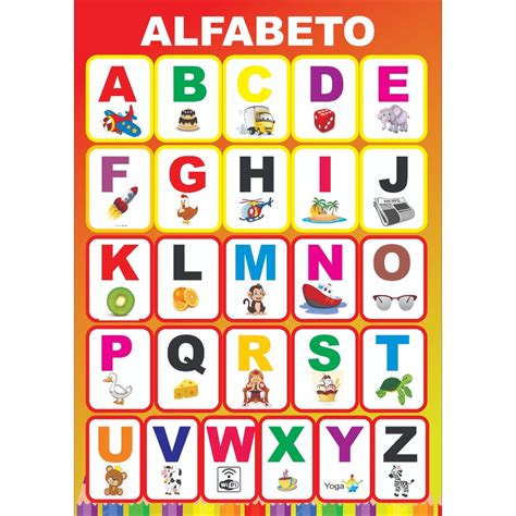 Banner Educativo Alfabeto Ilustrado E Colorido PROFESSOR Shopee Brasil