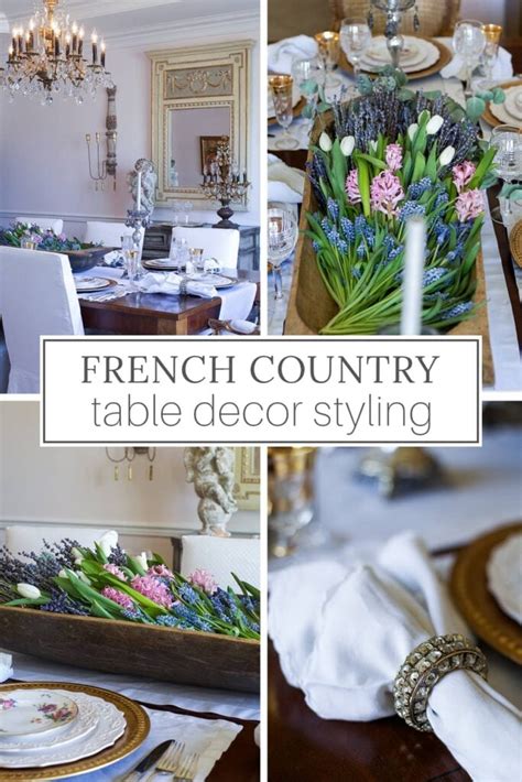 Setting A Dining Table To Reflect Your French Country Style