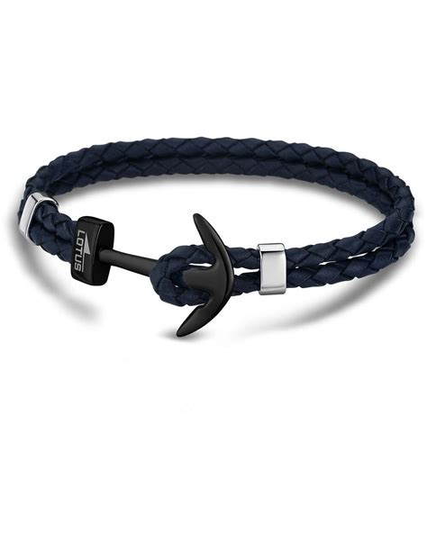 Bracelet Homme Lotus Ancre Marine Style Tom Hope Boulogne Sur Mer