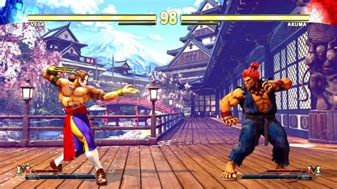 Vega Vs Akuma Hardest Ai Street Fighter V 4k 60fps Hdr Youtube