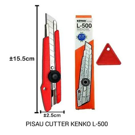 Jual Cutter Kenko L500 1 Lusin Termurah Shopee Indonesia