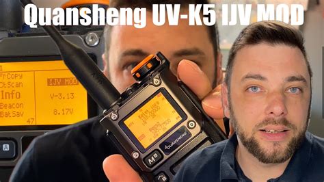 Quansheng UV K5 8 IJV firmware V3 13 telepítése YouTube